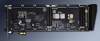 5 IP positions in full size PCIe card